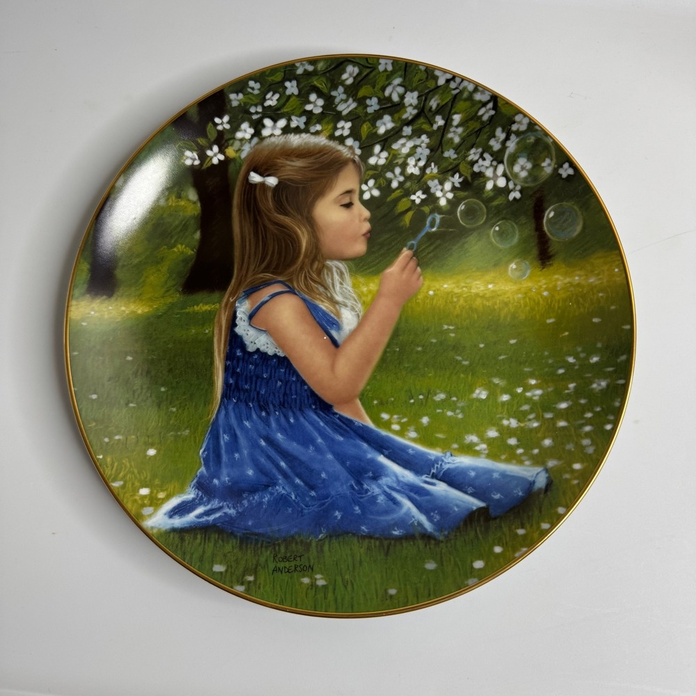 Pemberton Oakes Making Magic Robert Anderson 1986 Collector Plate